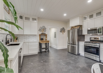 Custom cabinets white